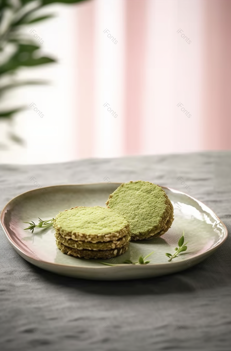 中华美食绿茶饼和莼菜汤,高清,摄影图,摄影图片,图片大全,摄影图免费下载